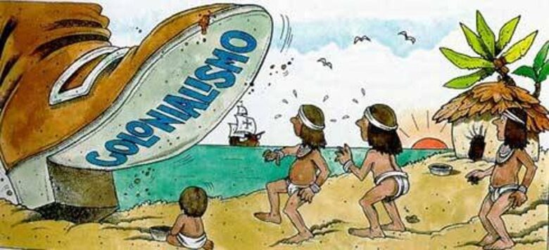 topografia colonização