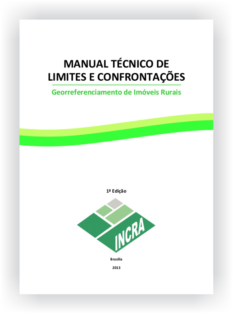 o manual técnico de limites e confrontações fala a respeito de confrontações com rios públicos e privados