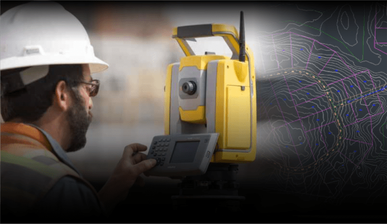 etapas do levantamento planimétrico