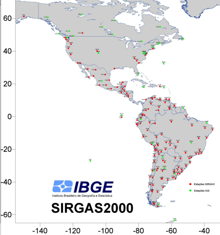 IBGE SIRGAS 2000