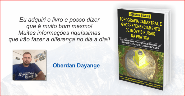 Livro de georreferenciamento - depoimento