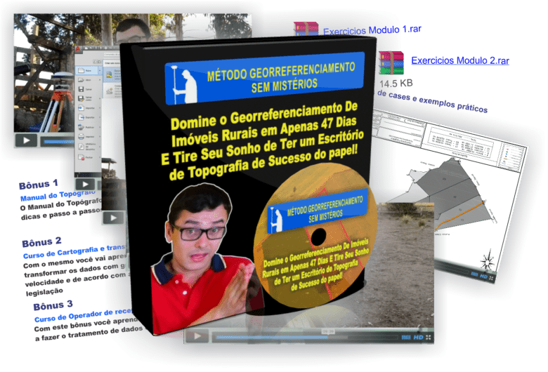 curso de georreferenciamento - Método georreferenciamento sem misterios