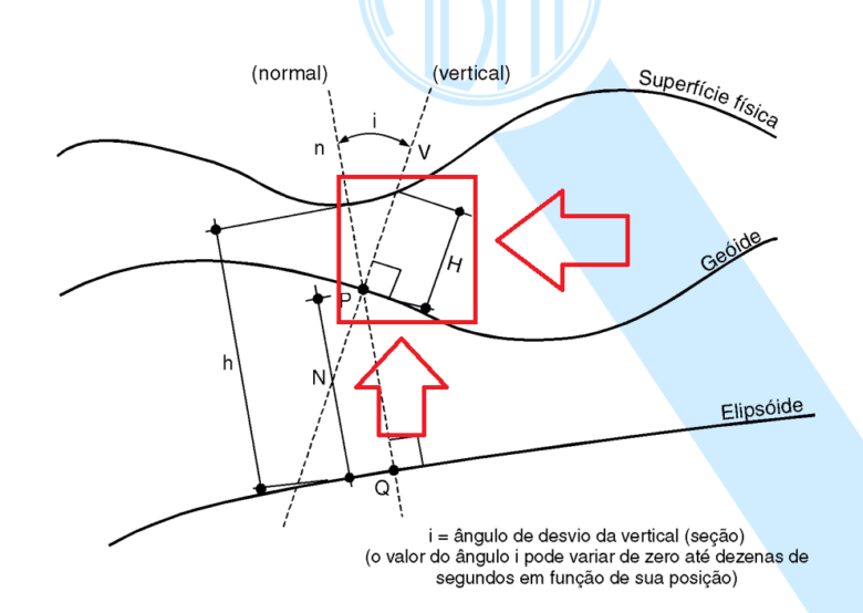 altitude ortométrica