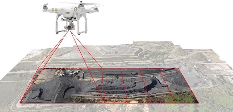 etapas do levantamento topografico drone