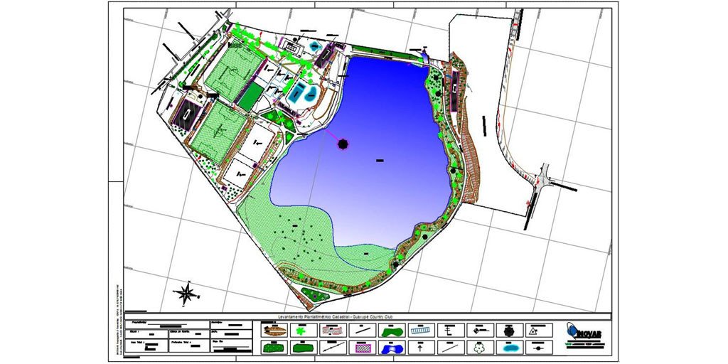 Planta Cadastral Detalhada 