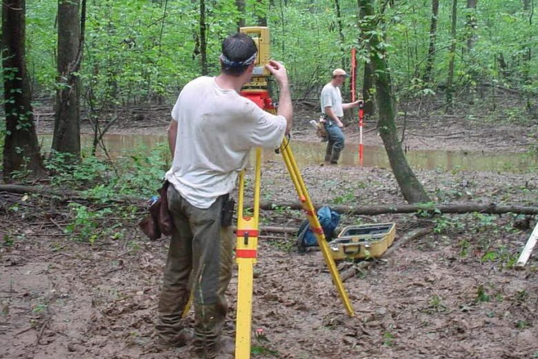 utilização do levantamento topográfico por irradiação