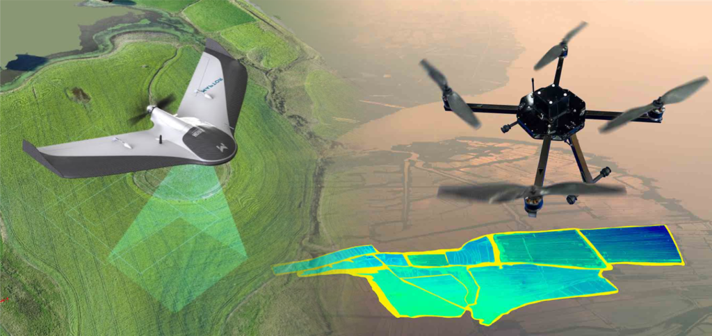 levantamento aerofotogramétrico - Utilização de drones no georreferenciamento de imóveis rurais