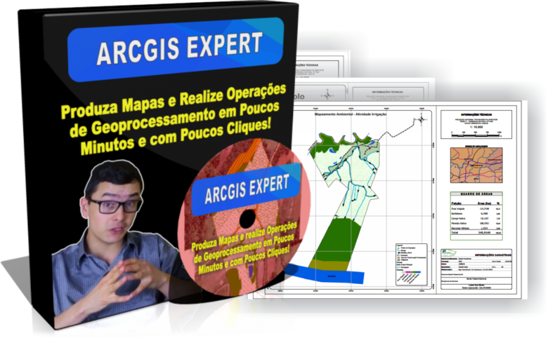 curso ArcMAP - um curso inovador e revolucionário