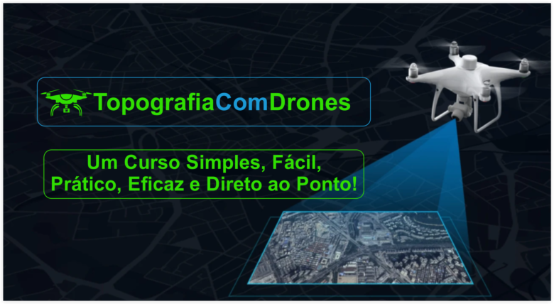Conteúdo do curso topografia com drone