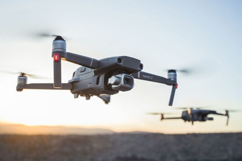  drone - voo no modo automático