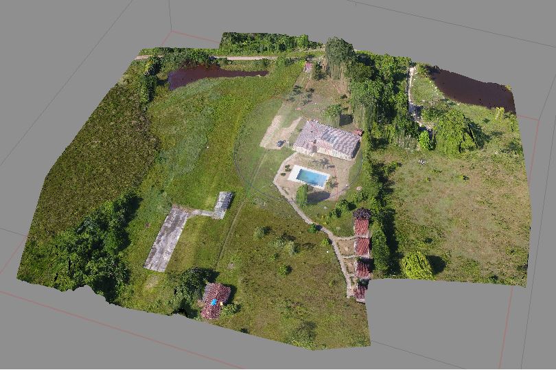 mapeamento topográfico com drone - Georreferenciamento das imagens
