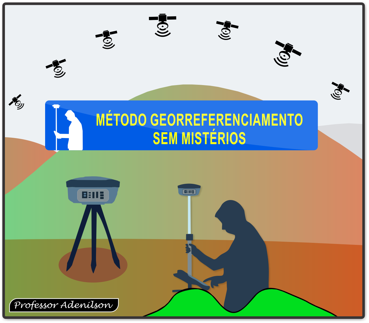 curso de geoprocessamento e georreferenciamento - Diferenciais do Método Georreferenciamento Sem Mistérios