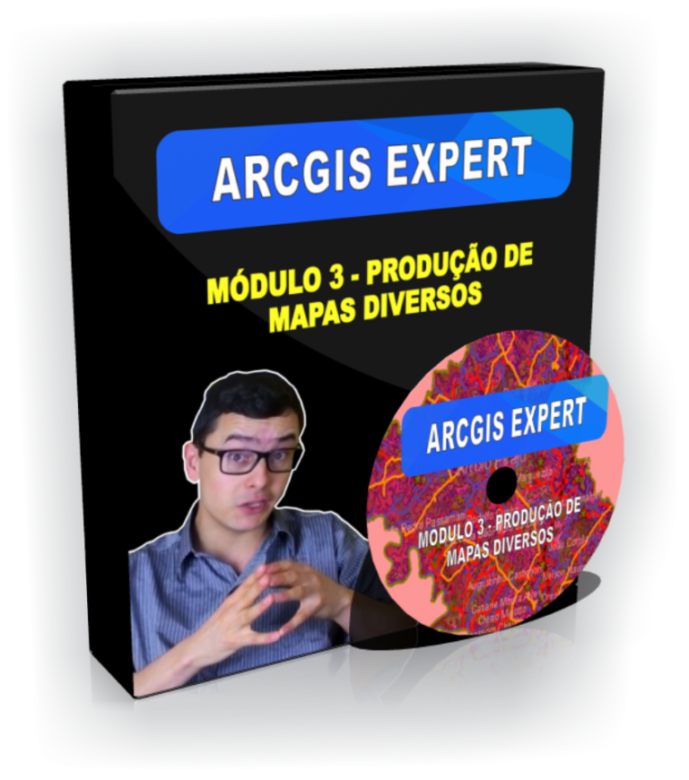 Módulo 3 do curso ArcGIS Expert - Produção de mapas técnicos