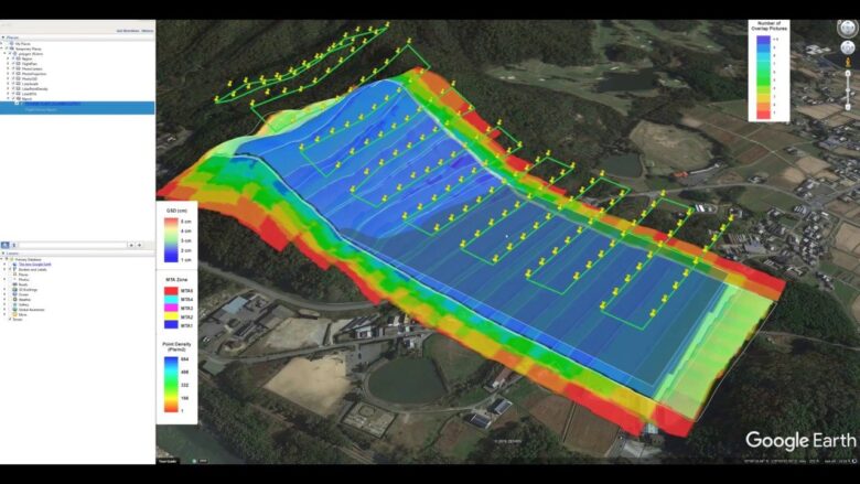 Plano de voo drone - Aplicativos de voo automatizado para mapeamento aéreo
