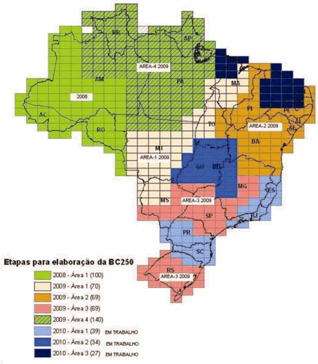 Bases cartográficas - Brasil