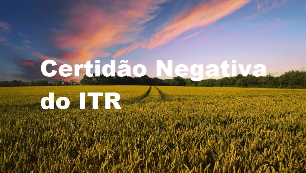 certidão negativa itr