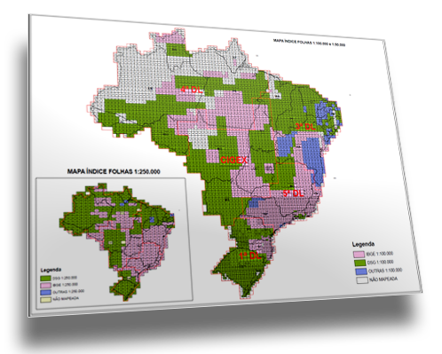 IBGE cartas topográficas e o mapeamento sistemático nacional