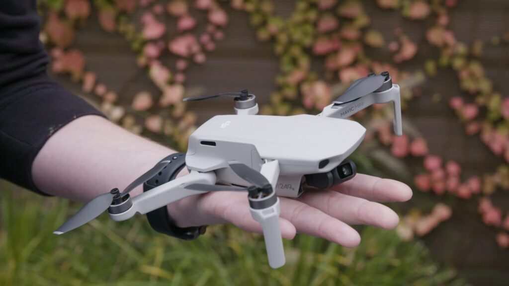 mavic mini - drone topografia