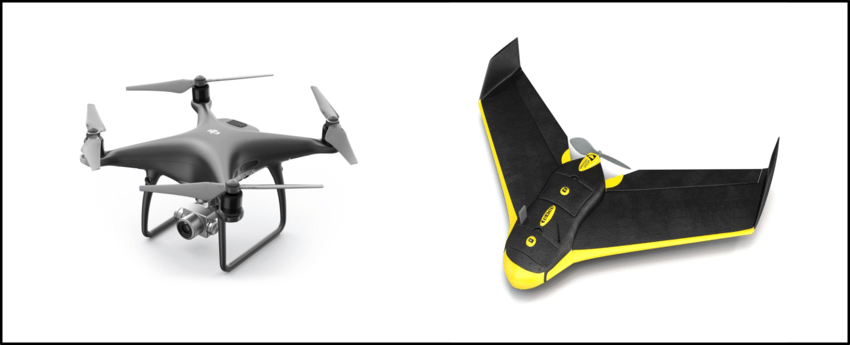 diferença entre vant e drone