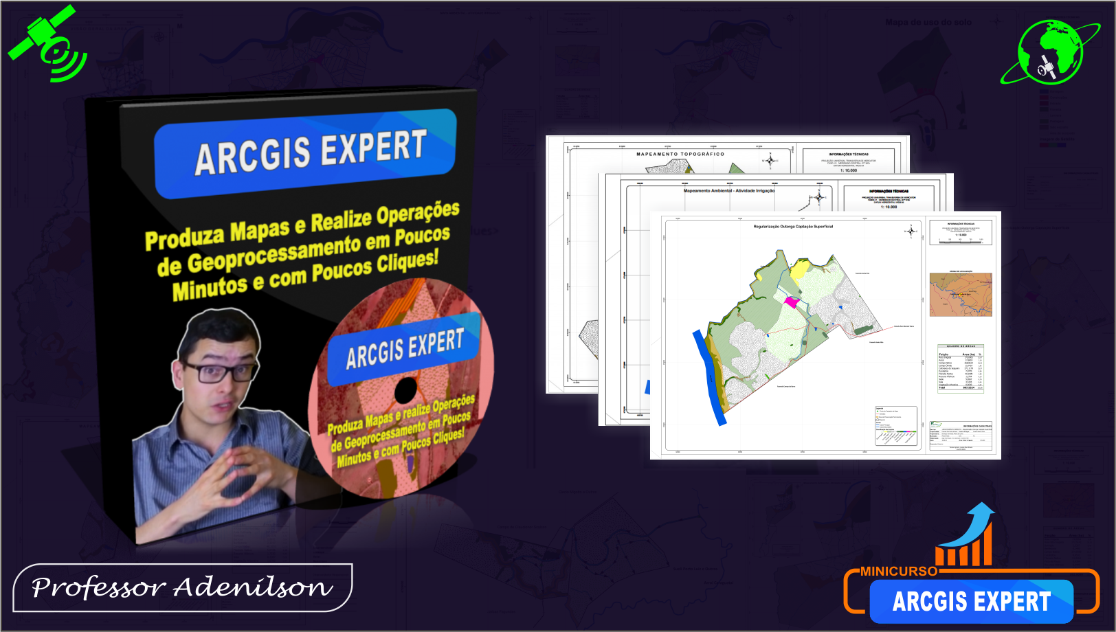 Curso ArcGIS Online E Com Certificado? - Adenilson Giovanini