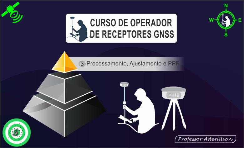 Nível 3 do Curso GNSS – PPP + Curso Completo de Processamento e Ajustamento de Dados no Topcon Tools