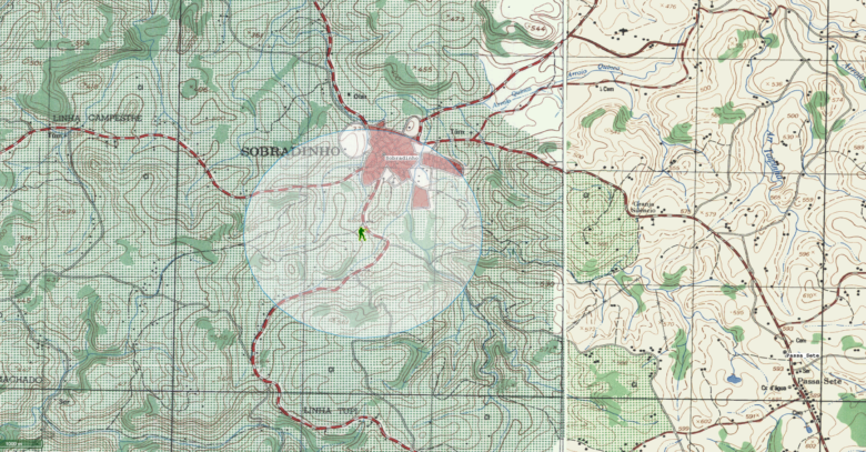 Como utilizar a carta topográfica/mapa