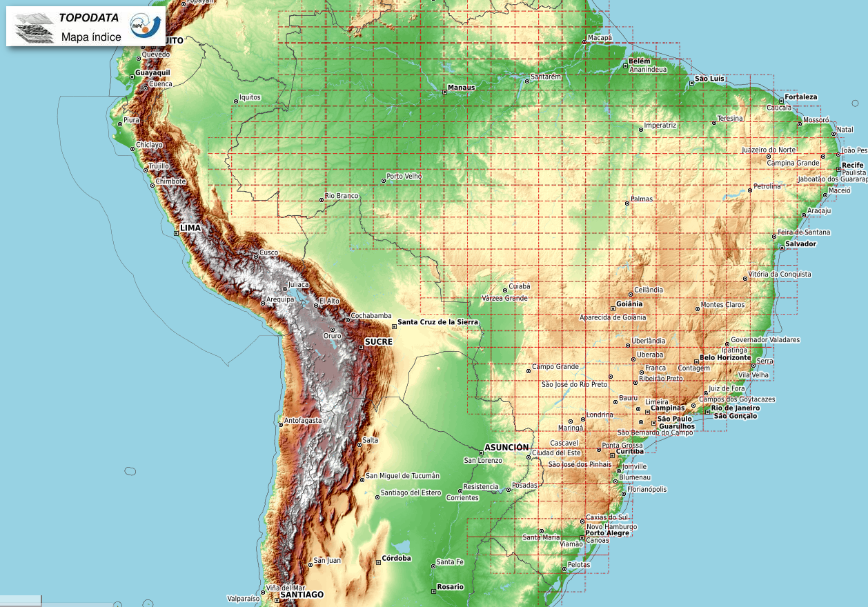 Topodata INPE: Como Baixar Dados? - Adenilson Giovanini