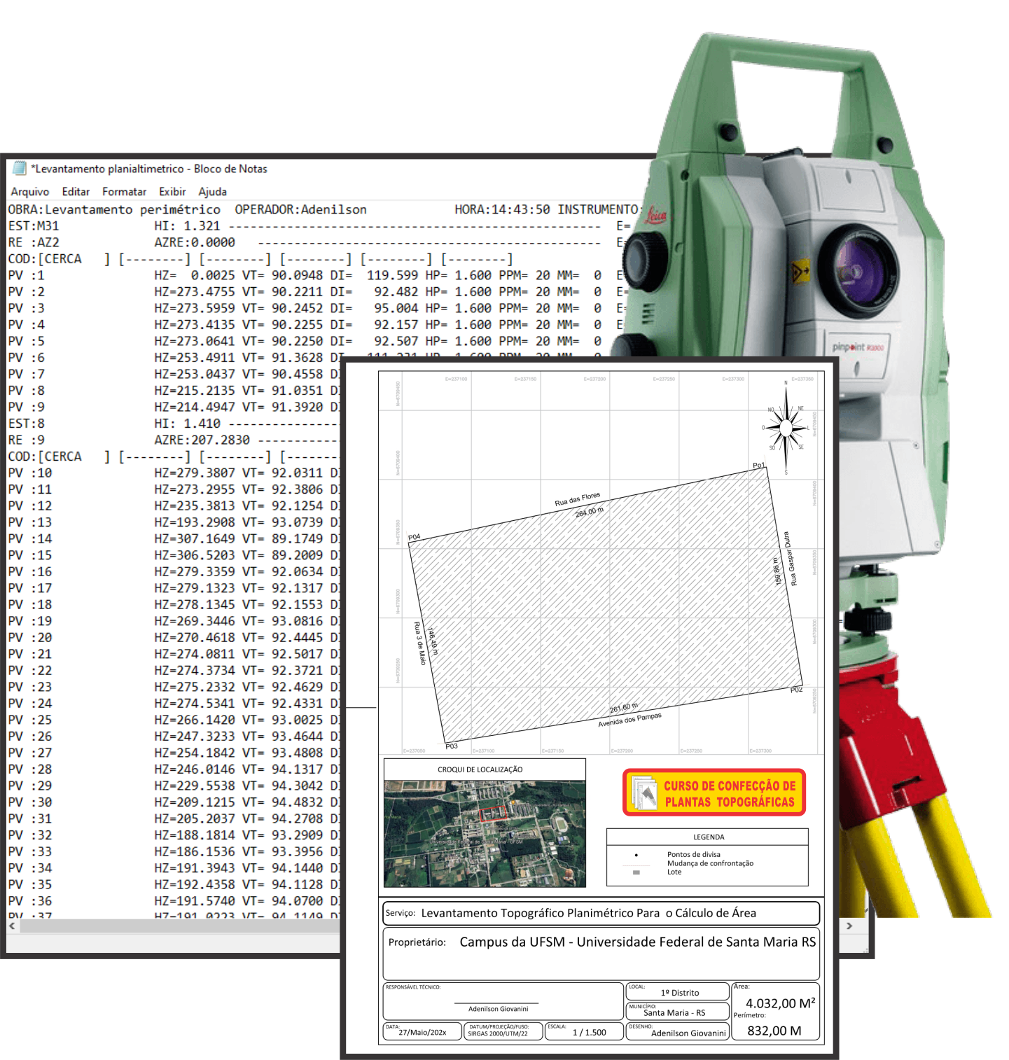 Autocad Para Topografia 5 Dicas Adenilson Giovanini 0165