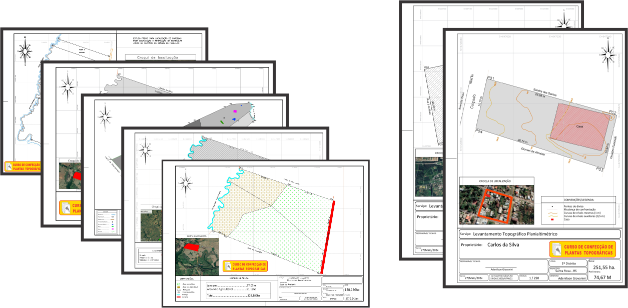 Georreferenciando uma carta topográfica - Curso Básico de AutoCAD Civil 3D  - Aula 4.1 - cadguru 