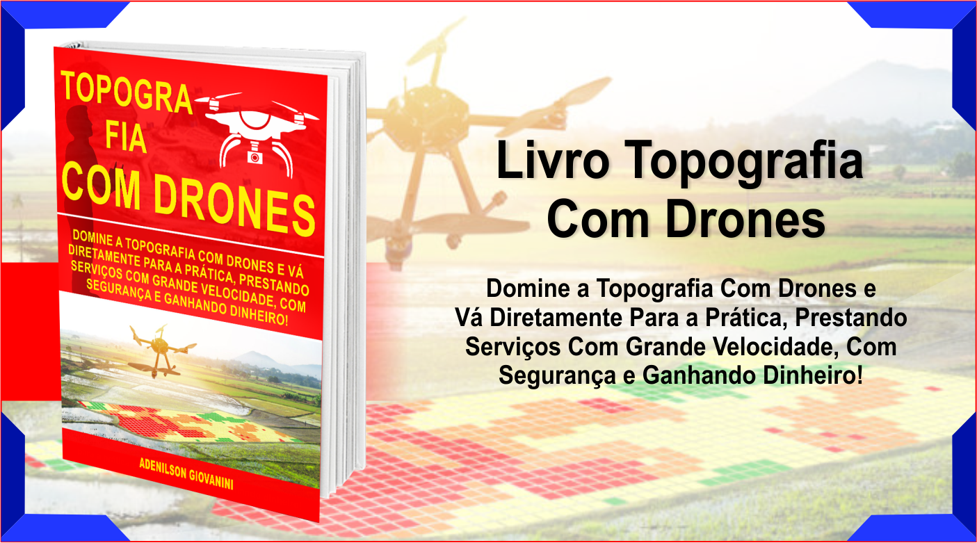 livro sobre drones - topografia