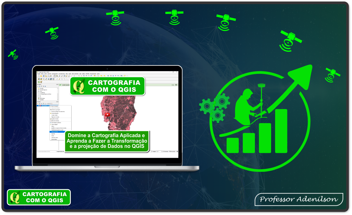 Curso Online Cartografia Com o QGIS? - Adenilson Giovanini