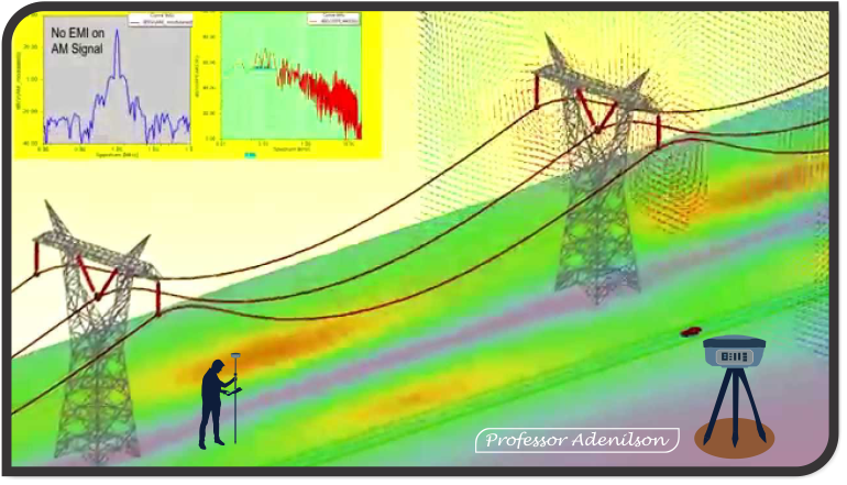 GNSS topografia -Tecnologia de Bloqueio de Interferência Eletromagnética