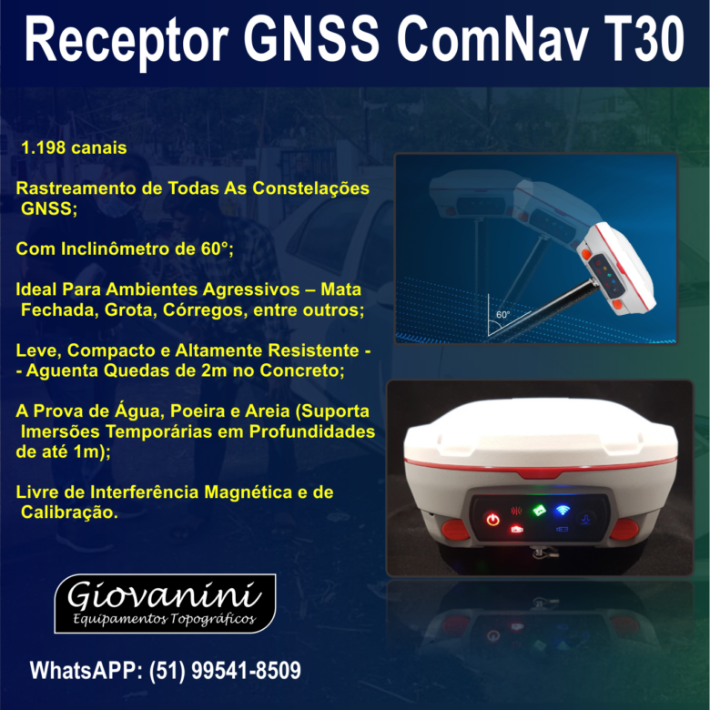 GPS geodésico - gps t30
