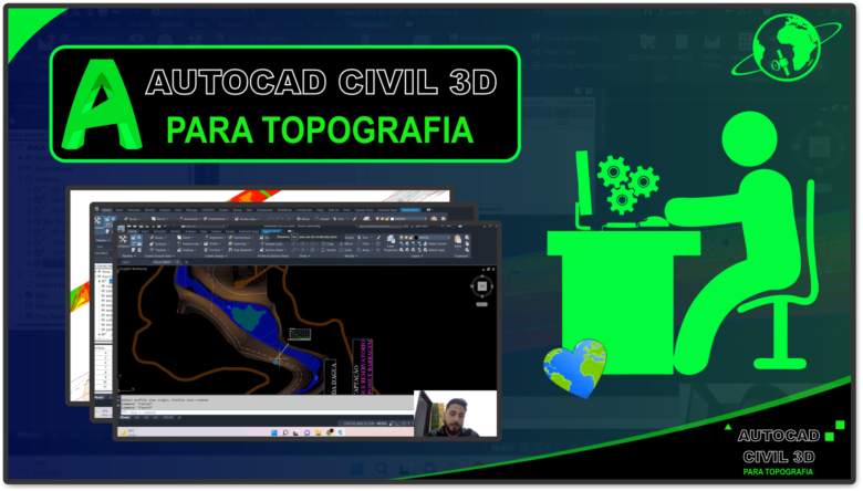 diferenciais do Curso civil 3d topografia