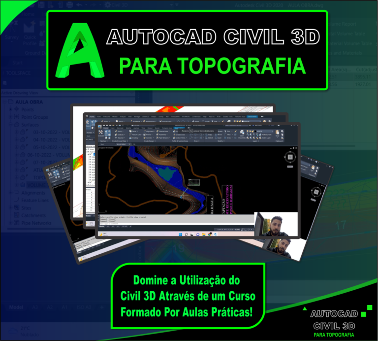 Curso Autocad Civil 3d Avançado Adenilson Giovanini 6290