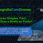 curso levantamento topografico com drone