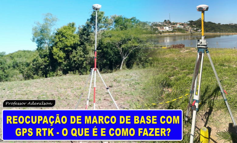 reocupação com GPS RTK