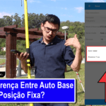 Auto Base e Posição Fixa no Survey Master? auto base e posição fixa