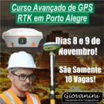 Curso Avançado de GPS RTK em Porto Alegre Curso Avançado de RTK em Porto Alegre