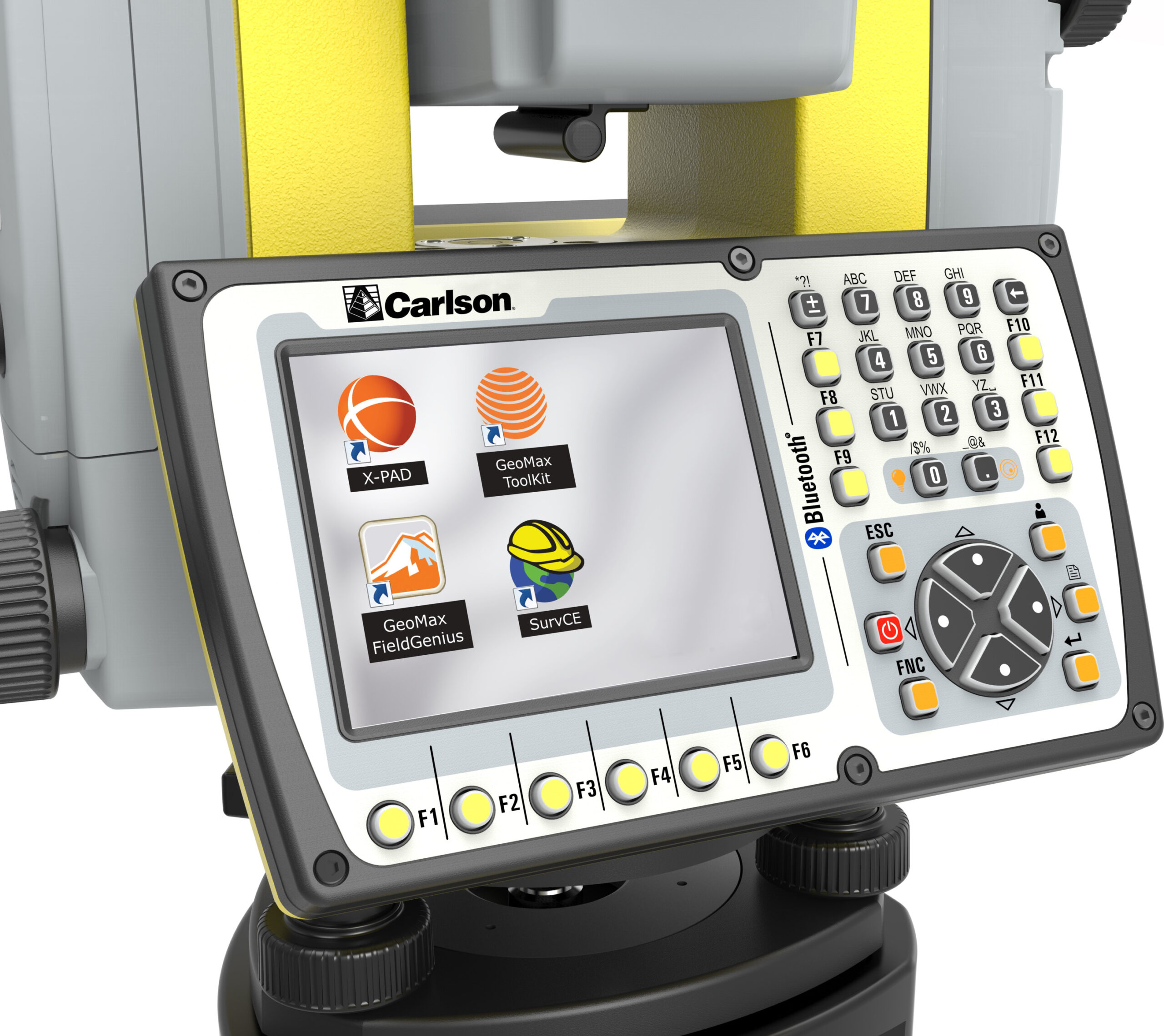 visor da estação total carlson