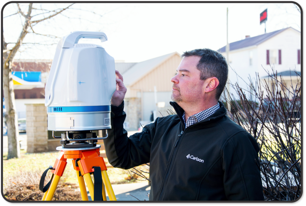 laser scanner 3d da carlson