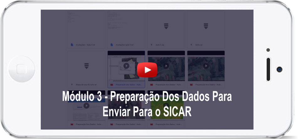 Módulo 3 do curso sicar - Preparação Dos Dados Para Enviar Para o SICAR