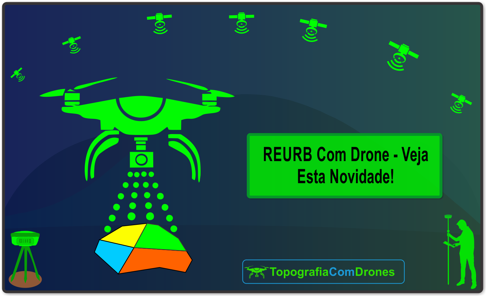 reurb com drone