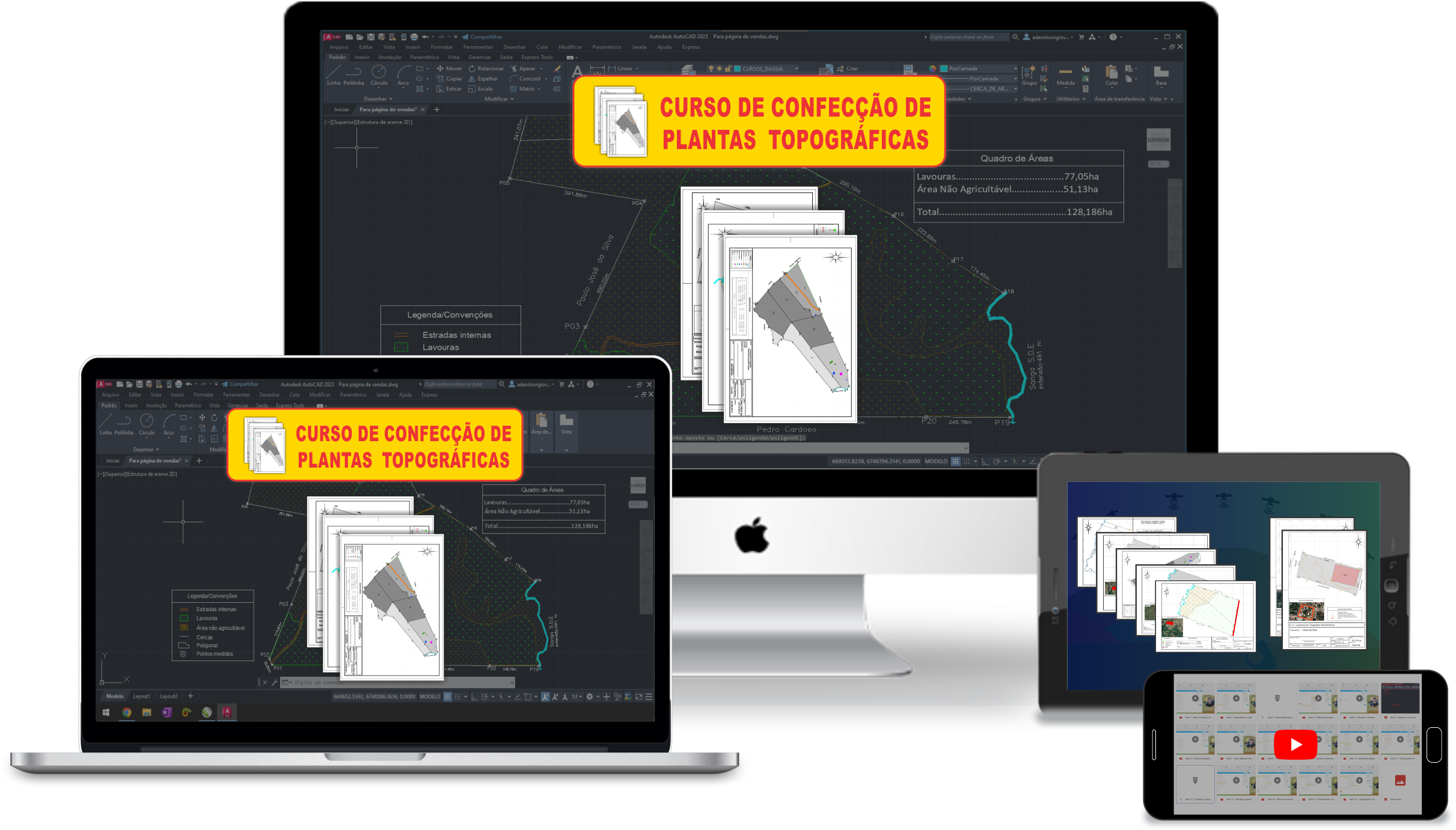 curso autocad topografia