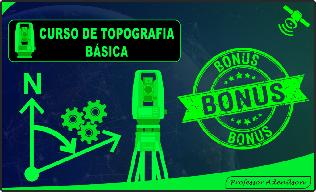 bônus - curso de topografia online com certificado