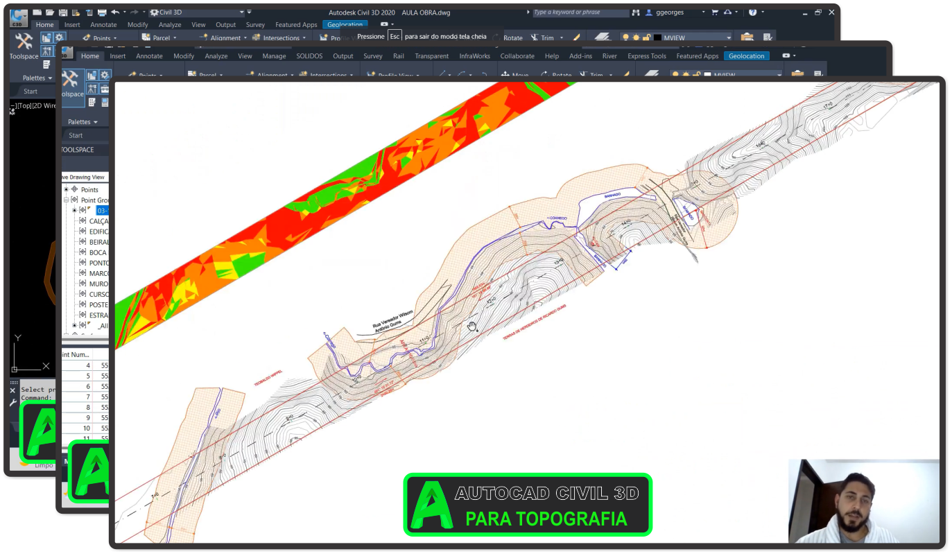 Curso de civil 3D topografia