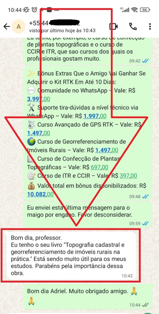 depoimento Adriel livro de georreferenciamento - depoimento Adriel